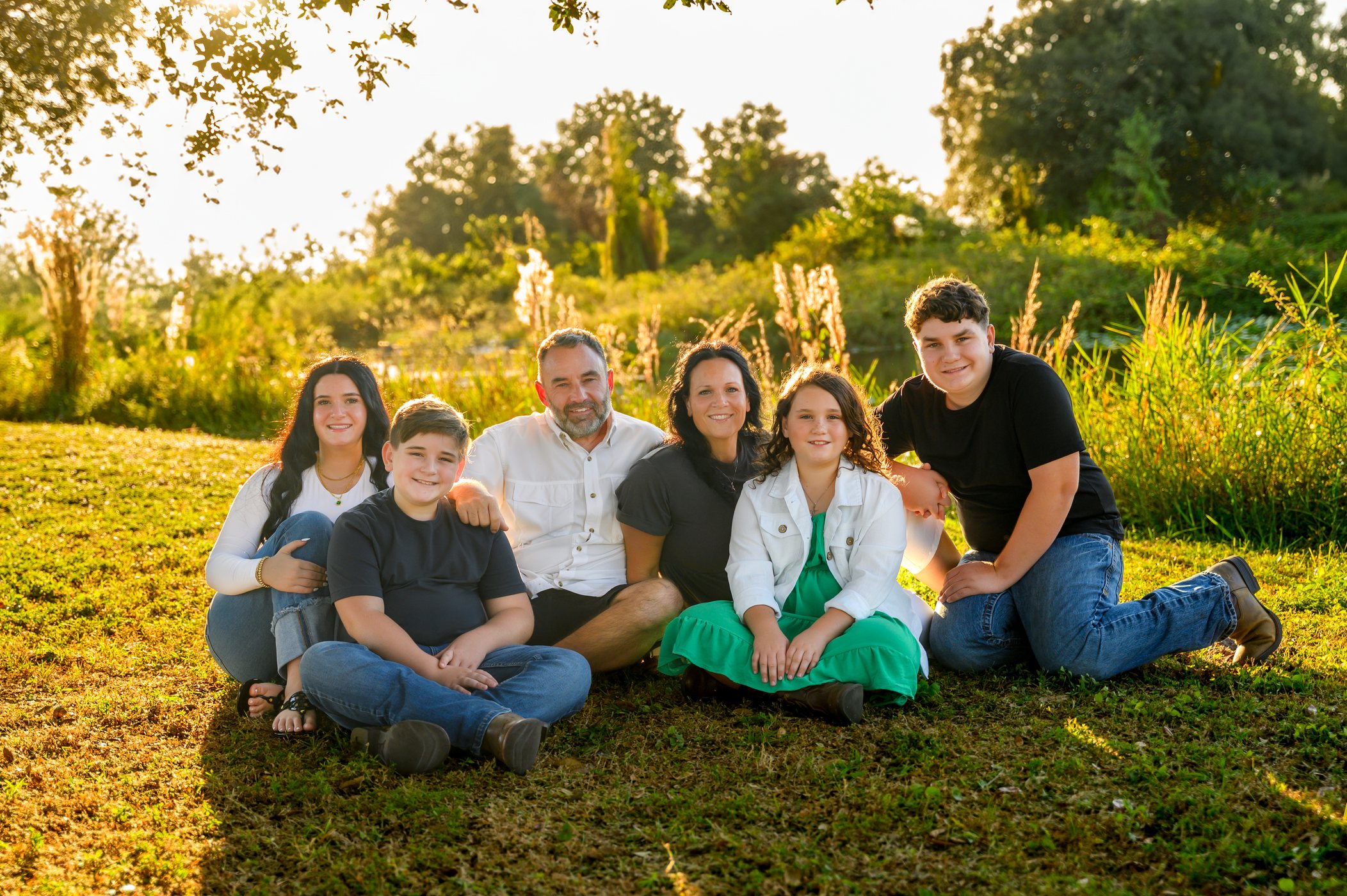 The Russell family, owners of Gladys' Restaurant